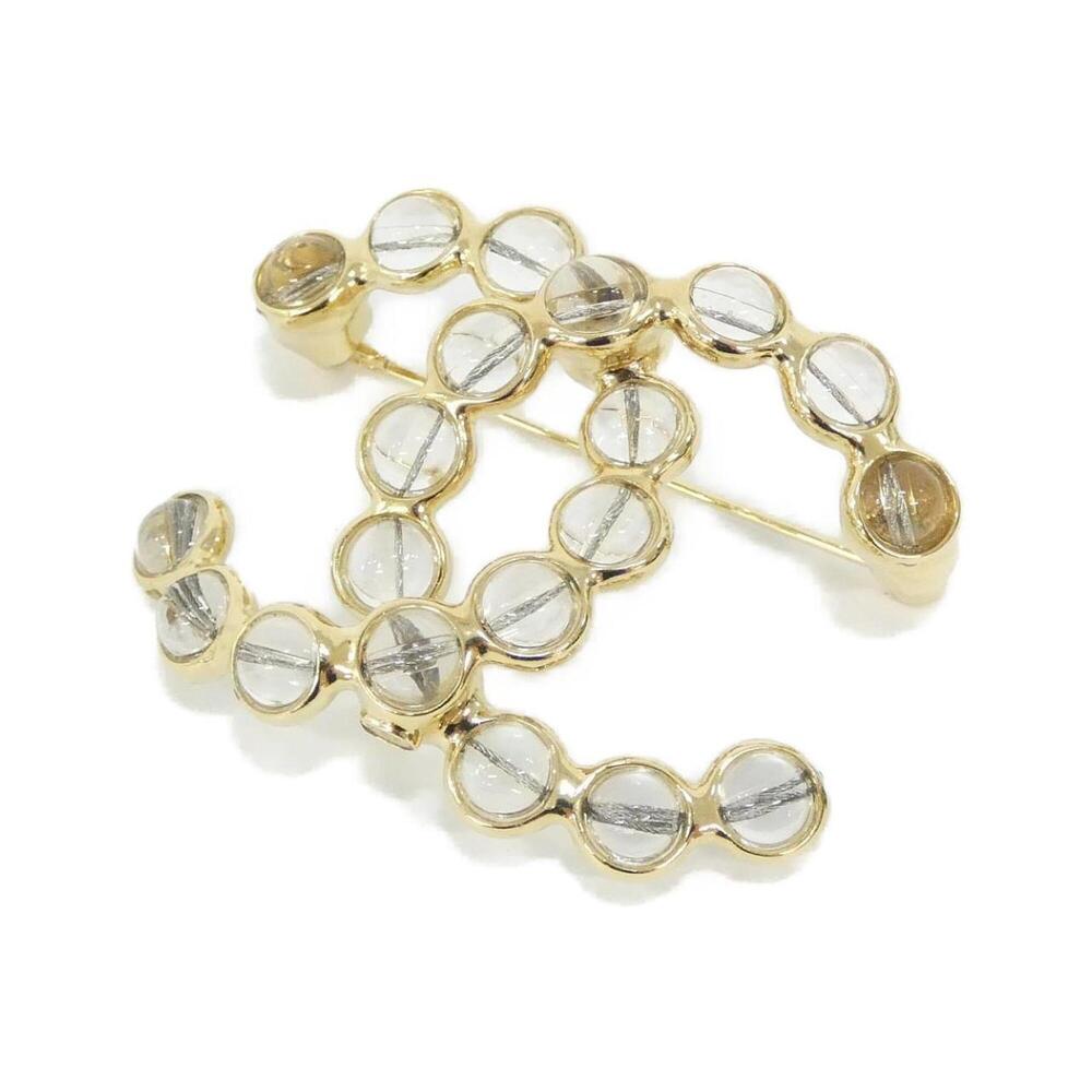 CHANEL Authentic White Brooch